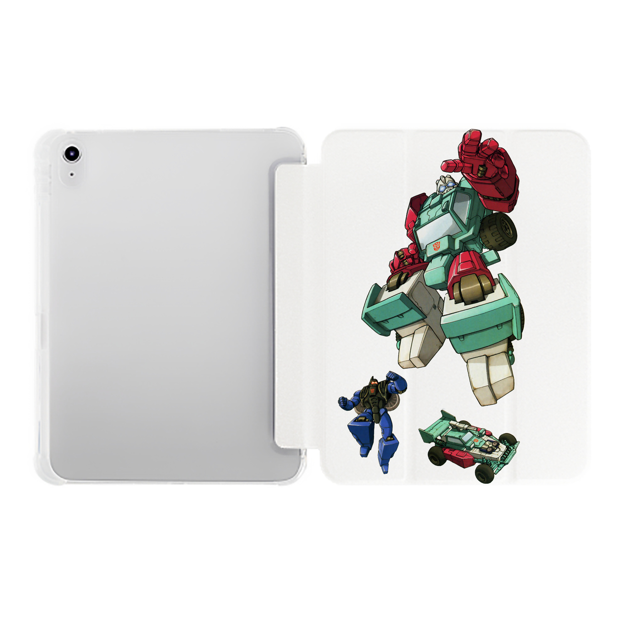（画像用）  IPad ケース ペン収納付き 三つ折りスタンド PUレザー×シリコン 対応機種9.5/10.5/10.9インチ